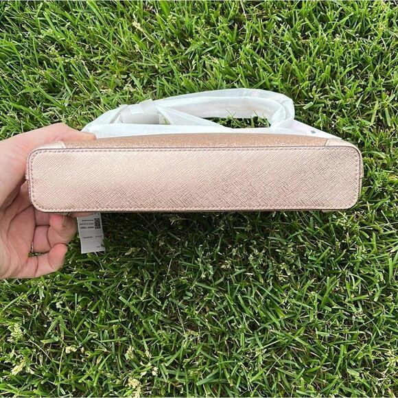 Kate Spade ♤ Shimmy Glitter Crossbody Purse Bag Sparkly - Picture 4 of 6